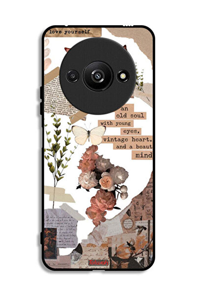 Tolwak Xiaomi Redmi A3 4G Protective Case Cover She Is An Old Soul
