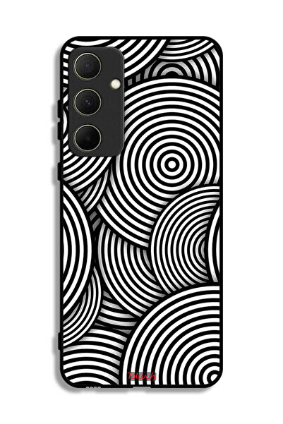 Tolwak غطاء حماية لهاتف سامسونج جالاكسي A35 5G بنمط دوائر وهمية