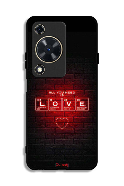 Tolwak غطاء حماية لهاتف هواوي إنجوي 70 - كل ما تحتاجه هو الحب