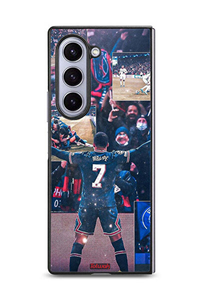 Tolwak غطاء حماية لهاتف سامسونج جالاكسي زد فولد 6 - Mbappy