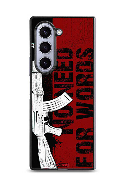 Tolwak غطاء حماية لهاتف Samsung Galaxy Z Fold6 لا داعي للكلمات