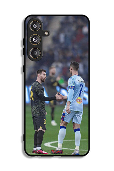 Tolwak غطاء حماية لهاتف سامسونج جالاكسي M55 5G ميسي ورونالدو