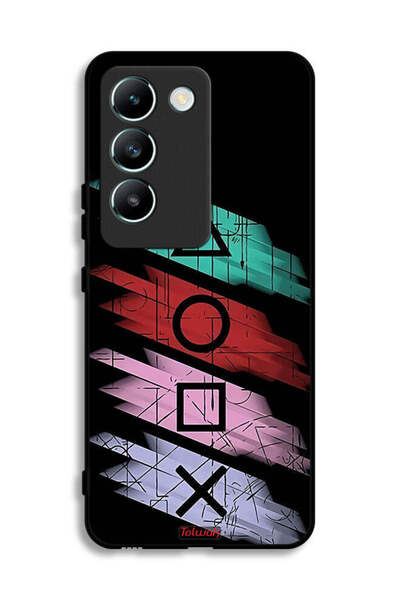 Tolwak Vivo V30 Lite 4G Protective Case Cover Squid Game Icons