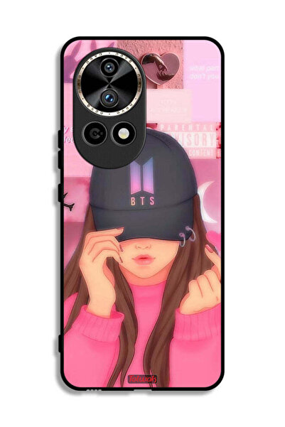 Tolwak غطاء حماية لهاتف هواوي نوفا 12 برو 5G بطبعة فتاة سناب