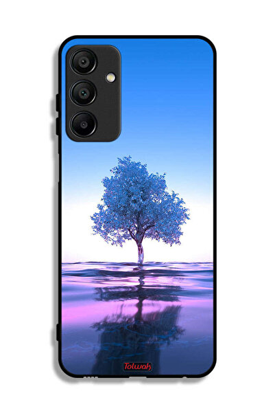 Tolwak غطاء حماية لهاتف سامسونج جالاكسي A15 بتصميم شجرة نيون وانعكاس مائي فني...