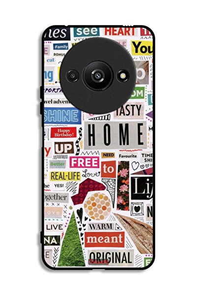 Tolwak Xiaomi Redmi A3 4G Protective Case Cover Meant Original Stickers