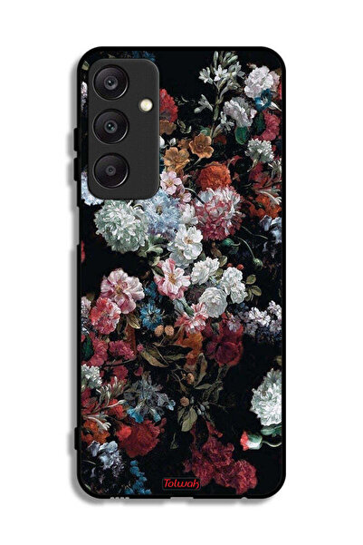 Tolwak غطاء حماية لهاتف سامسونج جالاكسي A25 5G بنقشة ورود عتيقة