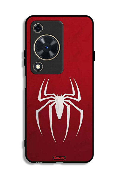 Tolwak غطاء حماية لهاتف هواوي إنجوي 70 بتصميم أيقونة العنكبوت