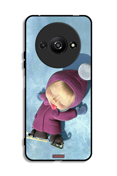 Tolwak غطاء حماية لطيف على شكل دمية لهاتف Xiaomi Redmi A3 4G