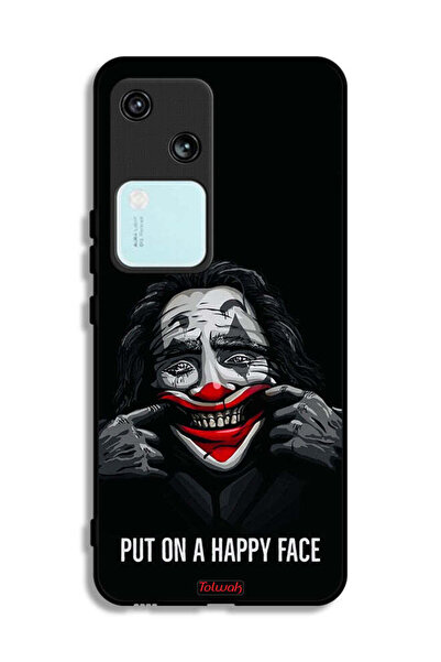 Tolwak غطاء حماية لهاتف Vivo S18 5G بوجه سعيد