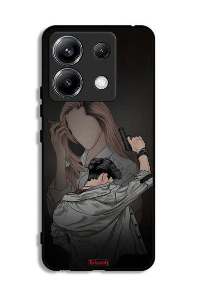 Tolwak Xiaomi Redmi Note 13 Pro 5G Protective Case Cover Gang Of Couple