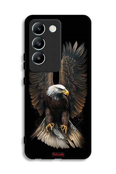 Tolwak Vivo V30 Lite 4G Protective Case Cover Eagle Spread Wings
