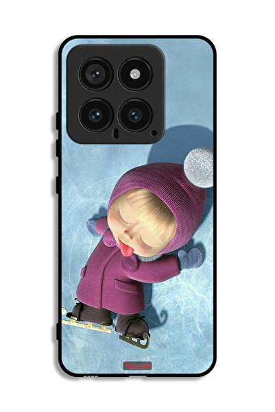 Tolwak غطاء حماية لجهاز شاومي 14 بتصميم دمية لطيفة