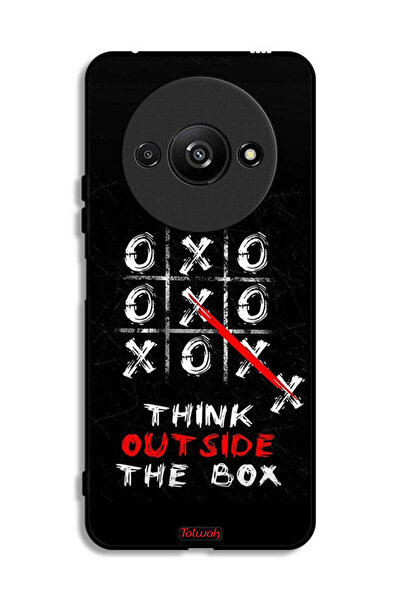 Tolwak غطاء حماية لهاتف Xiaomi Redmi A3 4G - فكر خارج الصندوق