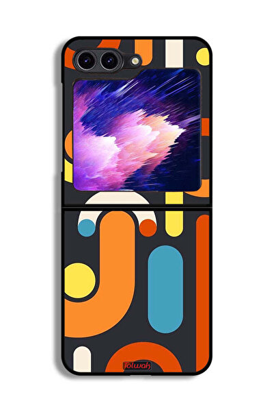 Tolwak غطاء حماية بنمط لهاتف Samsung Galaxy Z Flip6