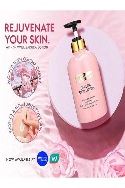 Sakura لوشن الجسم شاويل ساكورا نياسيناميد