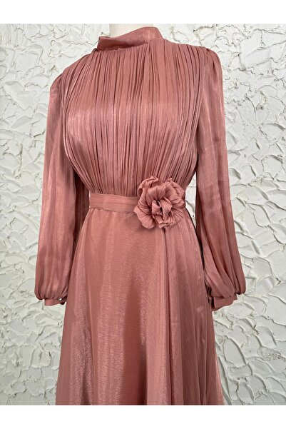 Genel Markalar Modern Tasarım Broş Detaylı Abiye