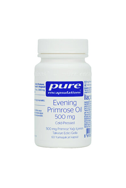 Pure Encapsulations Evening Primrose Oil 60 Kapsül