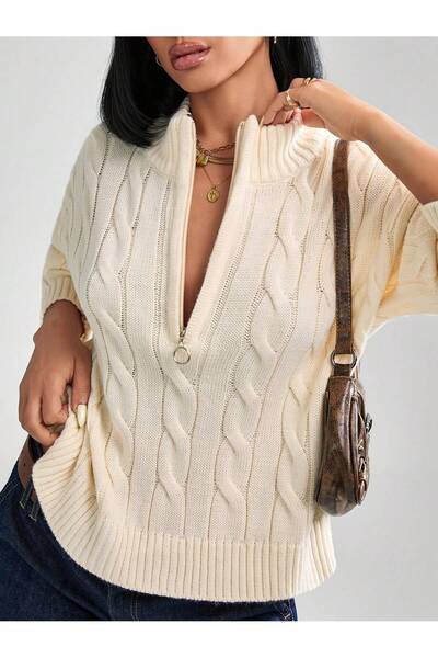 hidafashion TRICOLOGIE PULOVER CU GOLIETE CU FERMOAR