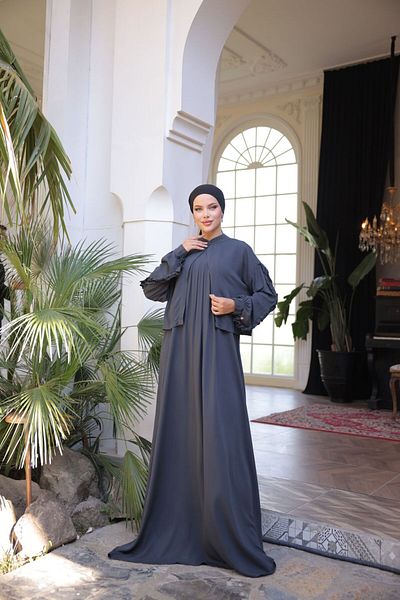Nissra Ankanoor Ruffle Detailed Belmando Jacket Suit Anka255099
