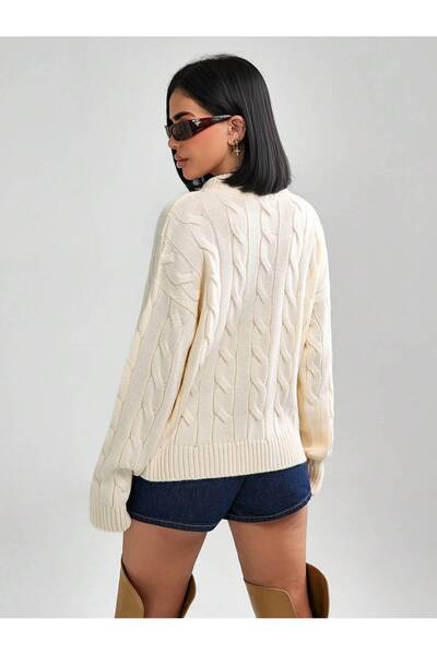 hidafashion TRICOLOGIE PULOVER CU GOLIETE CU FERMOAR