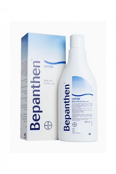 Bepanthen Body Milk Lotion for Skin Care - White, 200Ml
