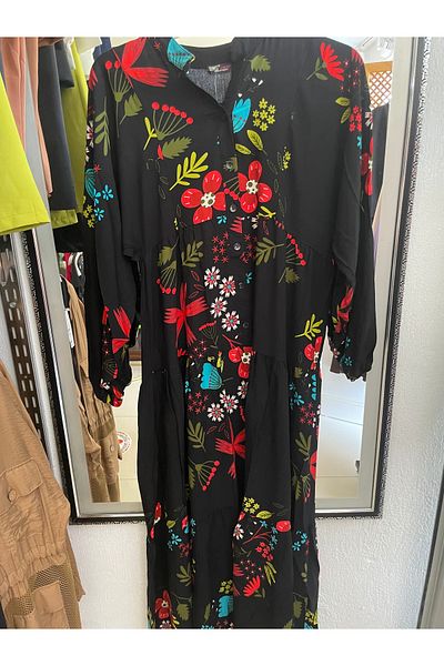Yaren Moda Women's cotton viscose Dress