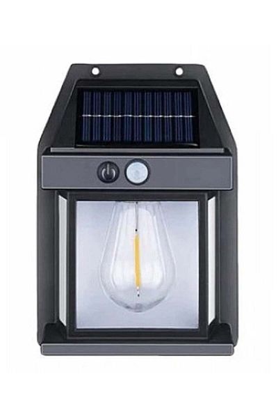 divendi-ro Solar wall lamp with motion sensor Led IP65 3W 3.7v BK-888