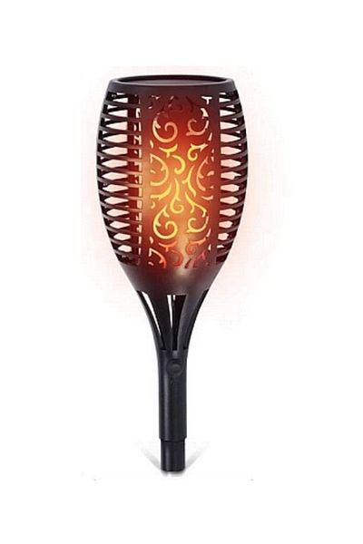 divendi-ro Solar garden lamp XF-6018 58cm, decorative, elegant design, black color
