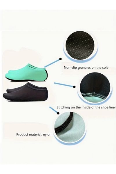 SOSYETEZGAHI Black Non-Slip Sea Shoes