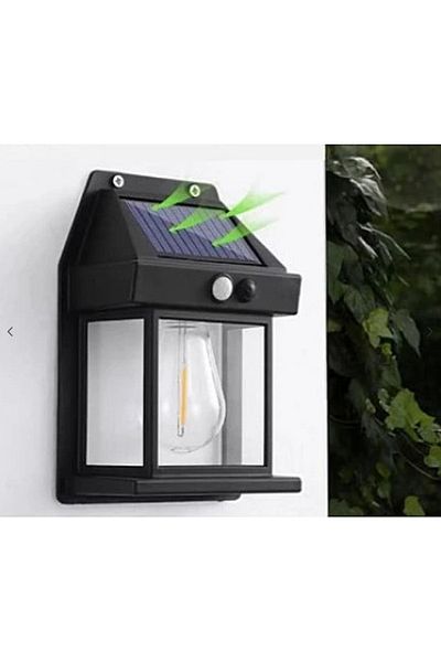 divendi-ro Solar wall lamp with motion sensor Led IP65 3W 3.7v BK-888