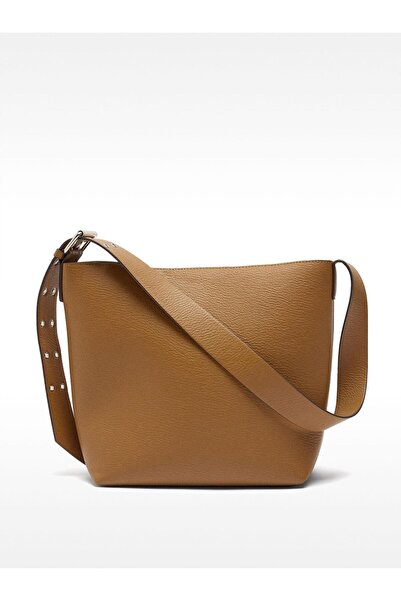 PARFOIS Çivili Askılı ve Dokulu Omuz Çantası