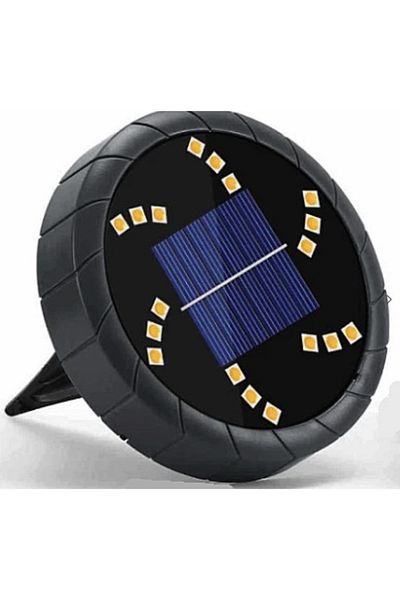 divendi-ro Solar floor lamp A117 T18 Led round for garden or terrace