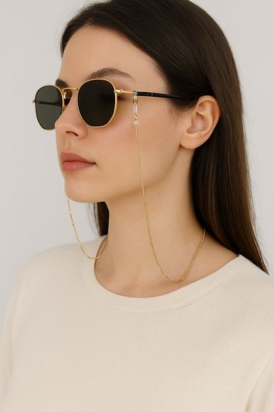Narflake Basic Steel Glasses Chain – No Blackening, Stylish and Thin Design
