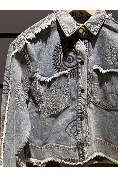 Karnavalstyle JEAN ceket