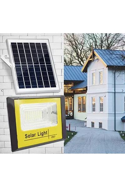 divendi-ro TAI 200W 120LED Projector Kit with Solar Panel and Remote Control