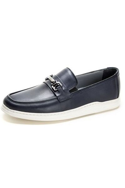 Pierre Cardin 191074 Мъжки тъмносини мокасини, ежедневни кожени обувки