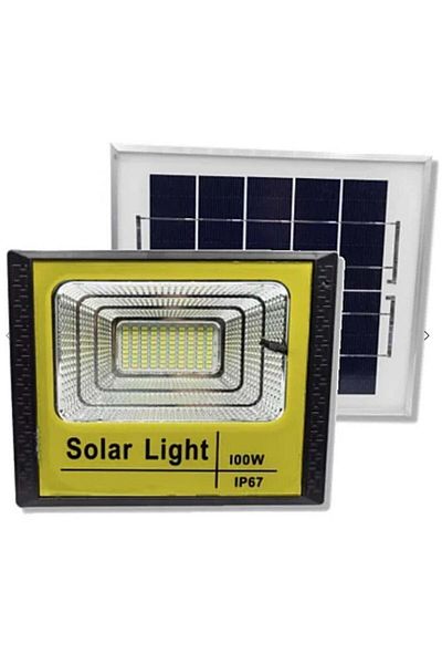 divendi-ro TAI 200W 120LED Projector Kit with Solar Panel and Remote Control