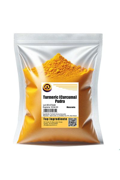 Top Ingrediente Turmeric Powder, Curcuma 500g