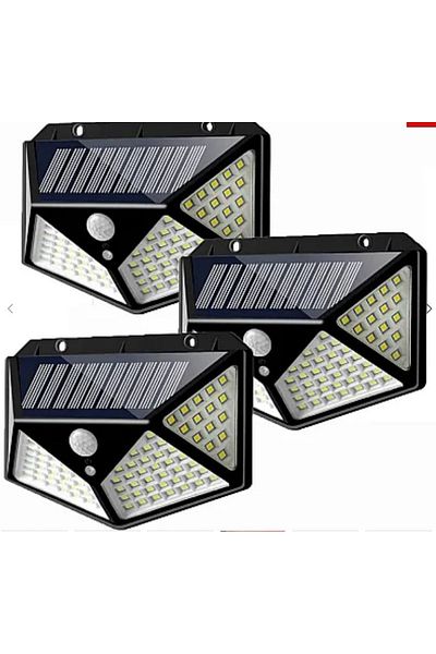 divendi-ro Set of 3 ULTRA 100 Solar LED Lamps ULTRA 100 LED Solar with motion and light sensor 3 lighting modes