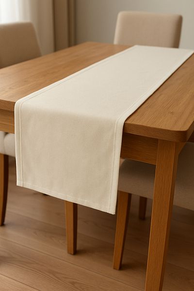 aydev home collection Κάλυμμα τραπεζιού λινό Runner 40 x 110 cm