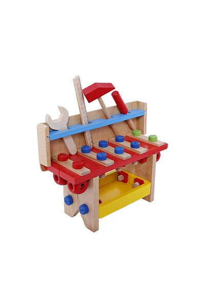 rexa Wooden Puzzle Tool Table - Activity