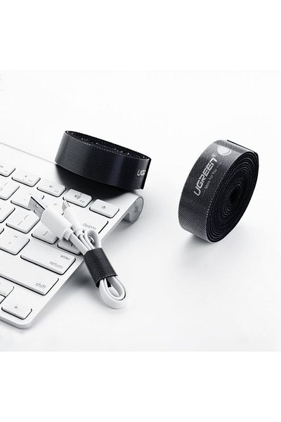 dalip Velcro tape for cable management, 20mmx500cm, Black
