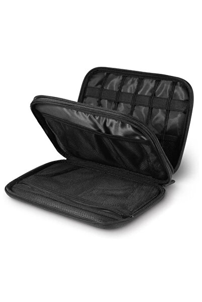 dalip Geanta de depozitare si transport tableta si accesorii, 2 buzunare, compartimente multiple, pentru a