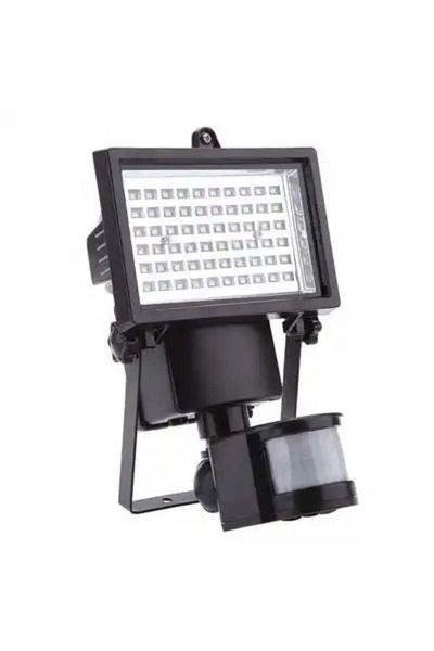 divendi-ro Solar halogen floodlight 60 LED, Power 120 W, Light and motion sensor - Black