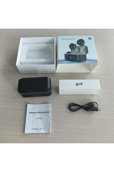 Generic Professional Mini Small Spy Microphone Wireless Transmitter and Receiver Type C Phone Mic Lavalier f