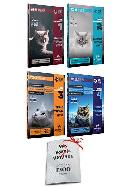 Modadil Yayınları YKS YDT YKSDil Modadil Soru Canavarı Yaprak Test Seti (Keli...