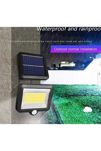 divendi-ro Solar wall lamp Sl F120 6 x COB LED power 25W 5000K