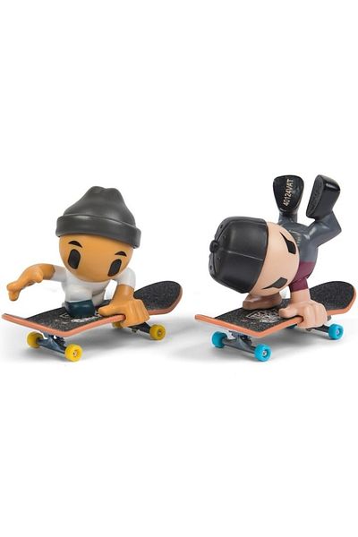 SPIN MASTERR Tech Deck, SK8 Crew, set of 2 mini skateboards with 2 figures, model 2