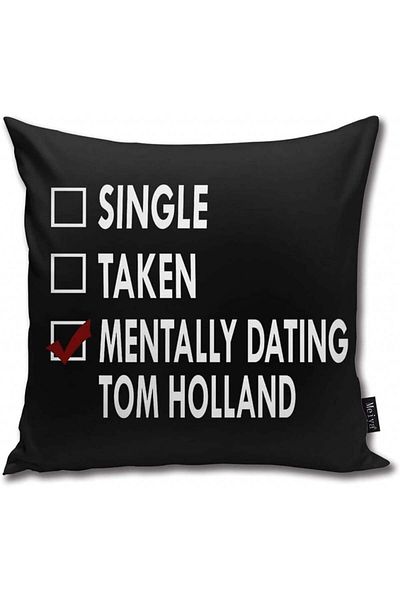 Rajfoo Cushion Cover, Cotton, Black/white, 45 X 45 Cm
